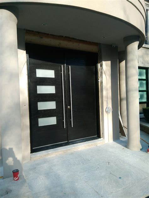 Oversized Modern Exterior Double Doors By Modern Doors Toronto Modern Doors