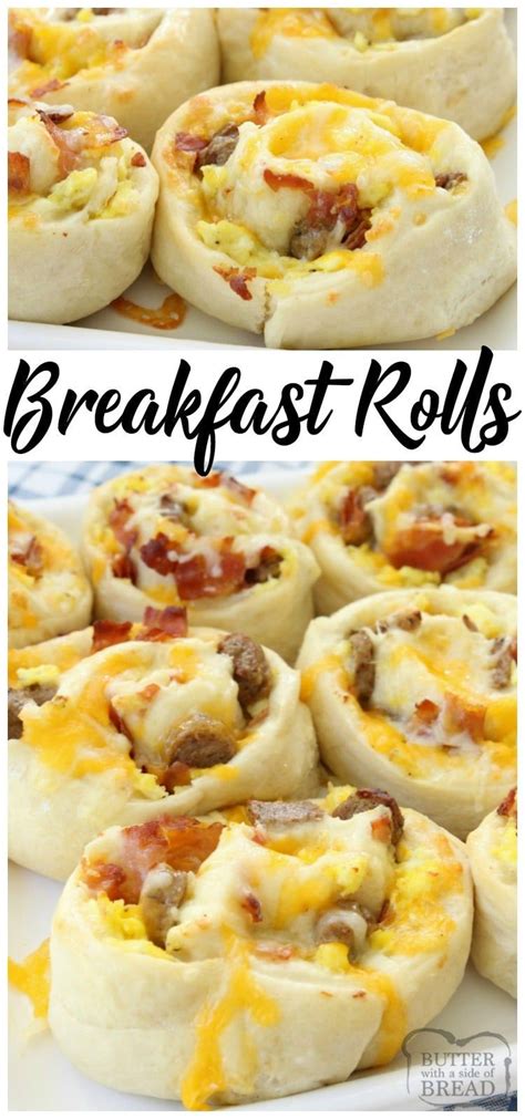 Breakfast rolls recipe – Artofit