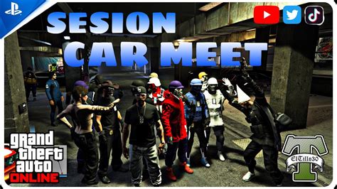 REGALANDO COCHES PS5 SESIÓN CARMEET GTAONLINE YouTube