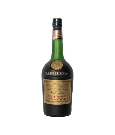 Botella De Collection Cognac Vsop Napoleon Denis Mounie Ml