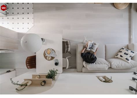 Căn hộ tập thể 55m2 rộng ra gấp đôi sau cải tạo nhờ tận dụng tối đa ...