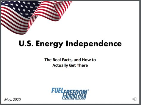 U S Energy Independence OurEnergyPolicy