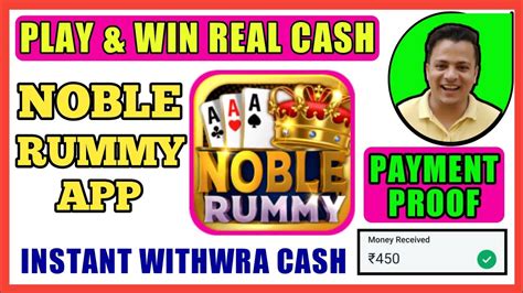 Noble Rummy App Review How To Earn Money With Noble Rummy App How