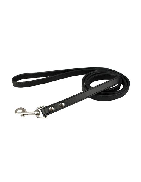 Laisse Pour Chien Noir Uni Longueur M