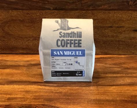 San Miguel — Light Medium Coffee Roast I Sandhill Coffee Sandhillcoffee