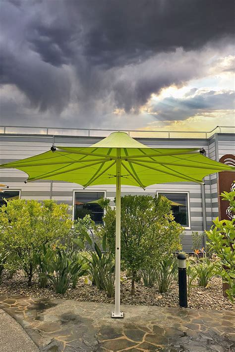 Case Study Echuca Regional Health Architectural Umbrellas Makmax