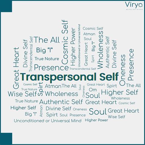 Transpersonal Self Soul Great Heart Presence Atman Wholeness True