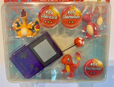 Pokemon Pokeball Blaster Charmander Charmeleon Charizard 1999 In Box