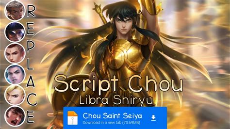 Script Skin Chou Saint Seiya No Password Full Effect Voice Update