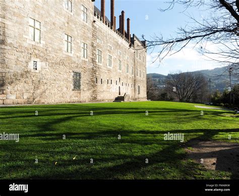 Duques de Braganca Palace, northern of Portugal Stock Photo - Alamy