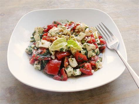 Caprese Tomaten Mozzarella Salat Von Staldi Chefkoch