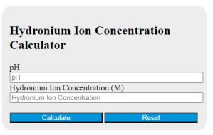 how to find hydronium ion concentration