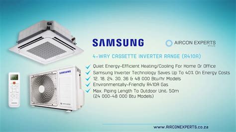 Samsung Ceiling Cassette Inverter Shelly Lighting