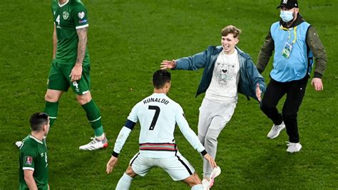 Football News 2021 Cristiano Ronaldo Gives Young Pitch Invader His