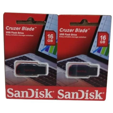 16GB Sandisk Cruzer Blade Pendrive At Rs 225 Piece SanDisk USB Pen