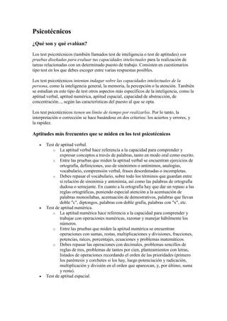 Psicotécnicos PDF