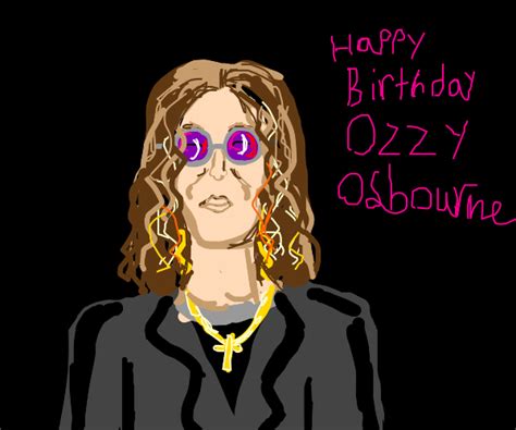 Happy Birthday to Ozzy Osbourne - Drawception