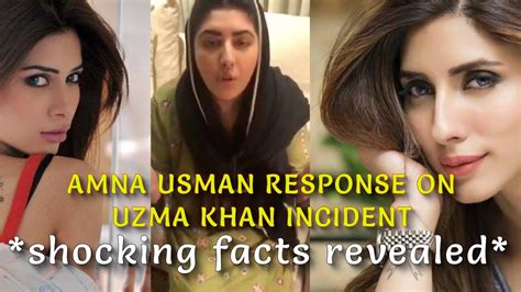 Amna Usman Video Response To Uzma Khan Malik Riaz Daughter Uzma Khan