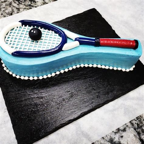 Squash Racket Cake En Raqueta Tortas