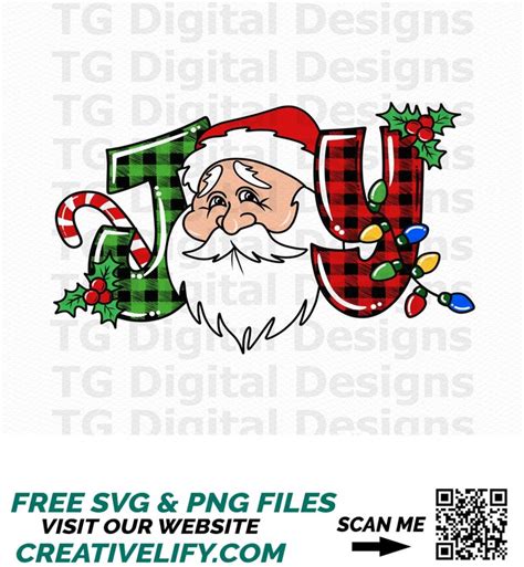 Christmas PNG Santa Claus PNG Christmas Buffalo Plaid PNG Inspire