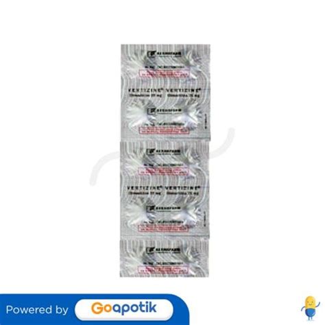 Ulasan Produk Vertizine Mg Strip Tablet