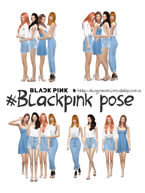 Sims Blackpink Pose The Sims Book