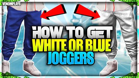 Gta Online How To Obtain White And Blue Joggers Gta