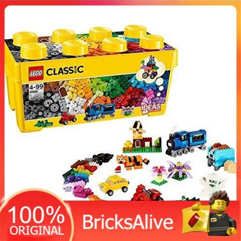 Bricksalive Lego Classic Medium Creative Brick Box In Plastic Storage