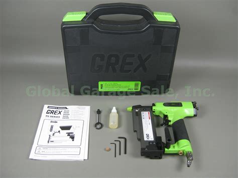 Mint Grex P650 23 Gauge Headless Pinner Kit W Case 382 Inch 10