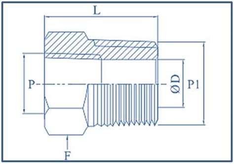 High Pressure Reducing Bushing Bar