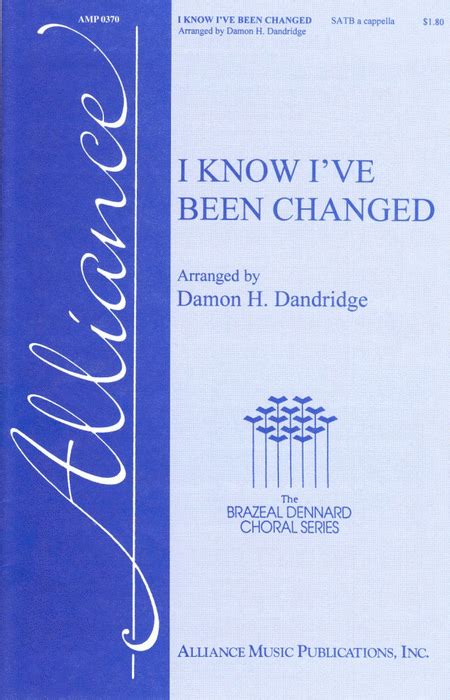 I Know I've Been Changed Sheet Music By Damon Dandridge - Sheet Music Plus