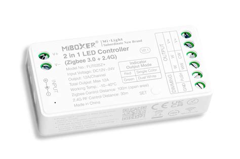 Miboxer In Zigbee Rf G Enkelkleur Dual White Cct Dimmer