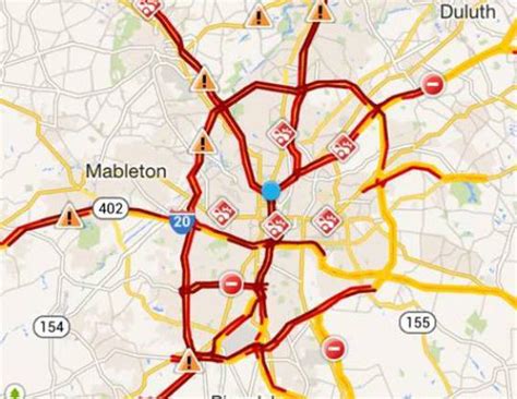 Will Snow Debacle Reinforce Atlanta's Traffic Image Problem Globally ...