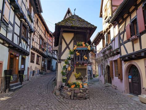 Eguisheim Walking Tour Guide Map And Photos