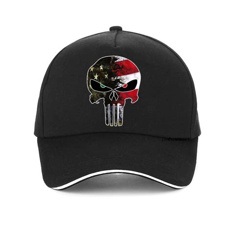 American Sniper Chris Kyle Men S Cap Punisher Skull Navy Seal Team