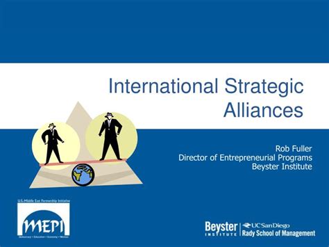 PPT International Strategic Alliances PowerPoint Presentation Free