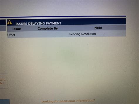 Issues delaying payment. Did this happen to anyone else or does anyone