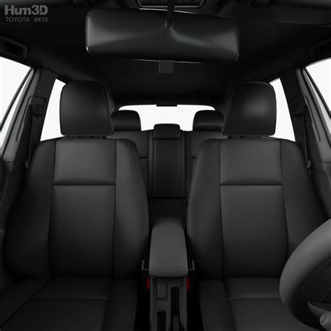 Toyota Yaris hatchback with HQ interior 2021 3D model - Vehicles on Hum3D