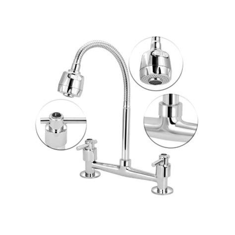 Torneira Misturador Cozinha Mesa Gourmet Flexível Luxo 1 4V no Shoptime