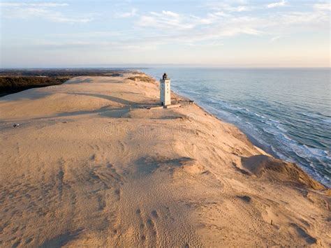 Farol De Rubjerg Knude Em Dinamarca Imagem de Stock - Imagem de ...