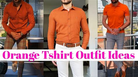 Total 72+ imagen orange shirt outfit men - Abzlocal.mx