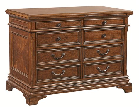 Aspenhome Hawthorne Lateral File Cabinet with 2 Utility Drawers and 2 ...