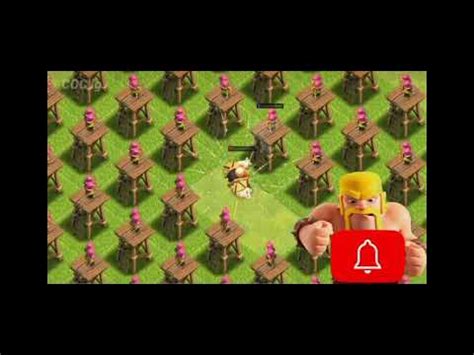 Level I Archer Tower Vs Max Normal And Super Troops I Archer Tower Vs