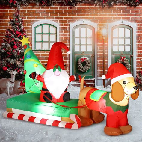 Amazon BLOOMWIN Christmas Inflatables Outdoor Decorations 8ft