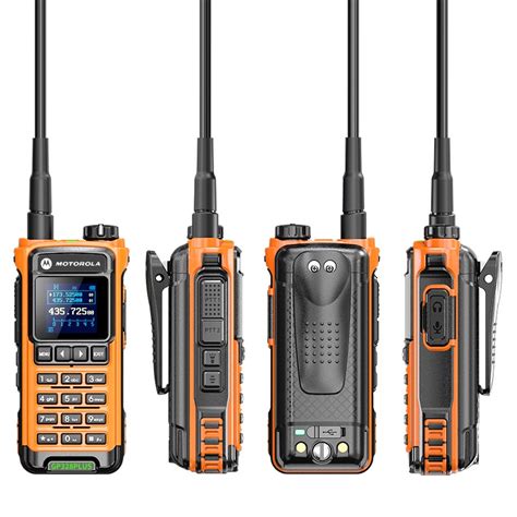 Motorola GP328 PLUS Walkie Talkie Long Range IP68 Waterproof U V Two