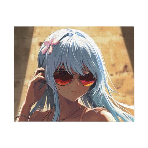 Sexy Anime Girl Jigsaw Puzzle 30 110 252 5001000 Piece Etsy