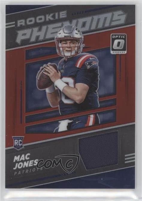 Panini Donruss Optic Rookie Phenoms Red Prizm Rp Mac Jones