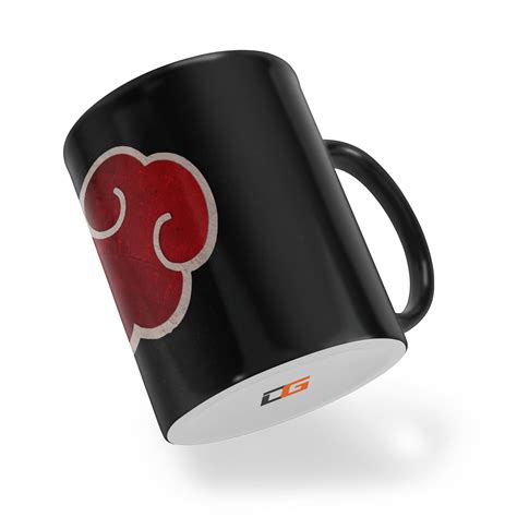 Caneca M Gica Akatsuki S Mbolo Nuvem Naruto Decora Geek Transforme