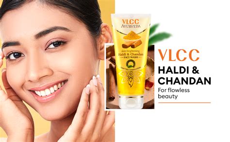 VLCC Ayurveda Skin Brightening Haldi Chandan Face Wash 100ml For