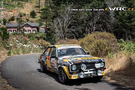 Veiga Eduardo Reis Justino Ford Escort MK2 Rali Vinho Da Madeira 2016